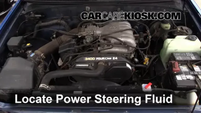 1996 Toyota T100 SR5 3.4L V6 Extended Cab Pickup Power Steering Fluid Add Fluid